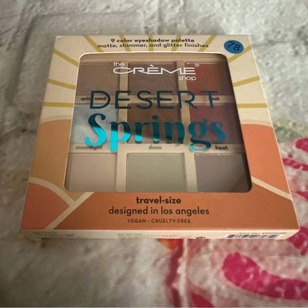 The Crème Shop Desert Springs Eyeshadow Palette